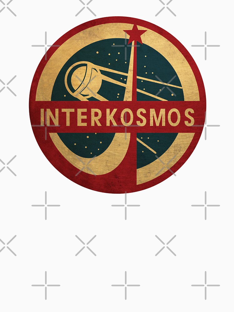 Vintage Interkosmos space program Sputnik Satellite by Beltschazar