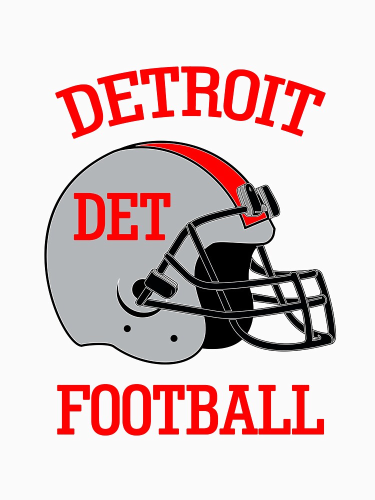 Detroit Football T-Shirt for Men and Women by AllStarMerch