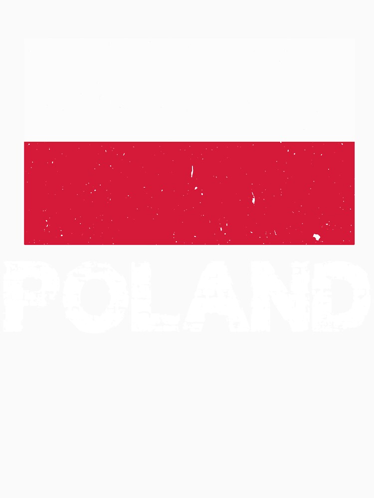 Poland Flag T-Shirt for Men and Women by AllStarMerch