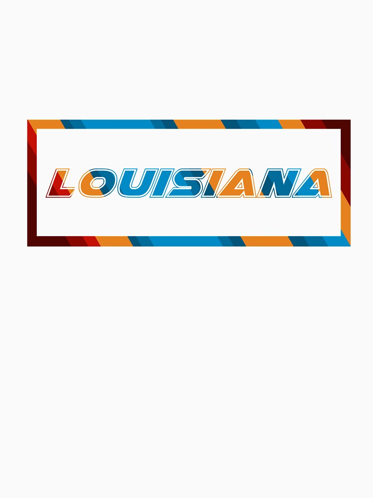 Louisiana T-Shirt for Men and Women by AllStarMerch