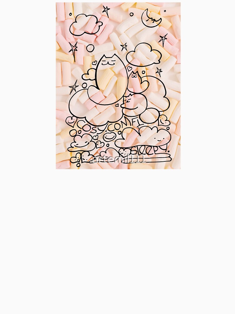 Marshmallow cat by artemil111