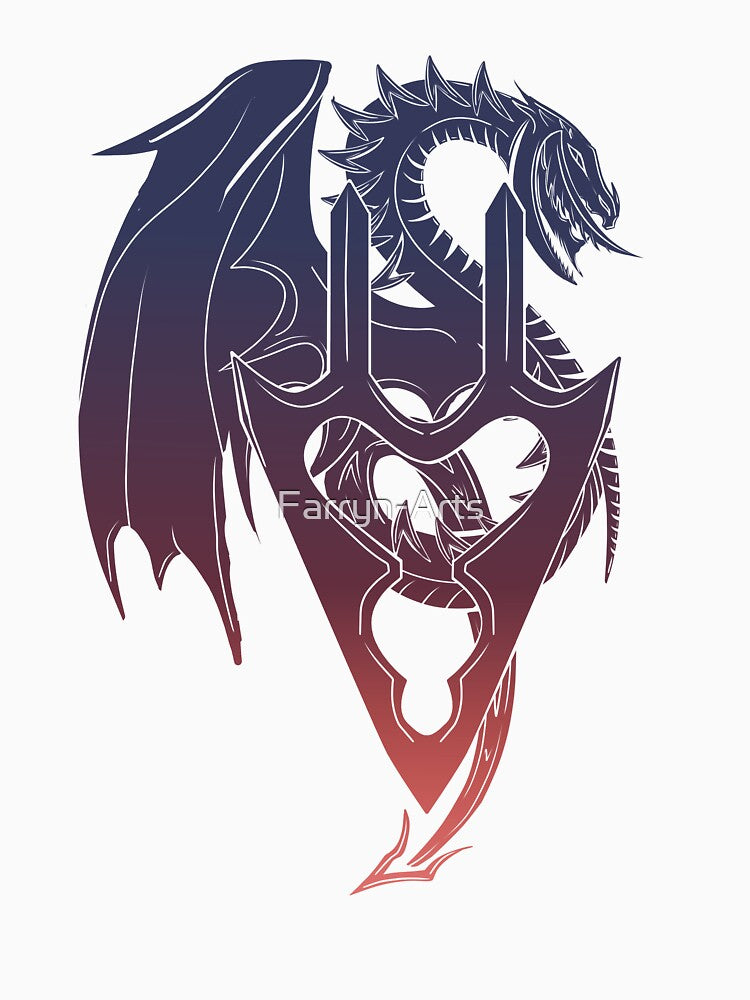 FFXIV Dragoon Job Symbol [FF Style] by Farryn-Arts