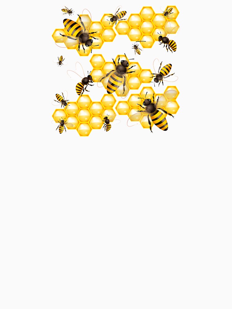 Needy Bees (NO Puns TEXT - On White) by PawsitiveMum