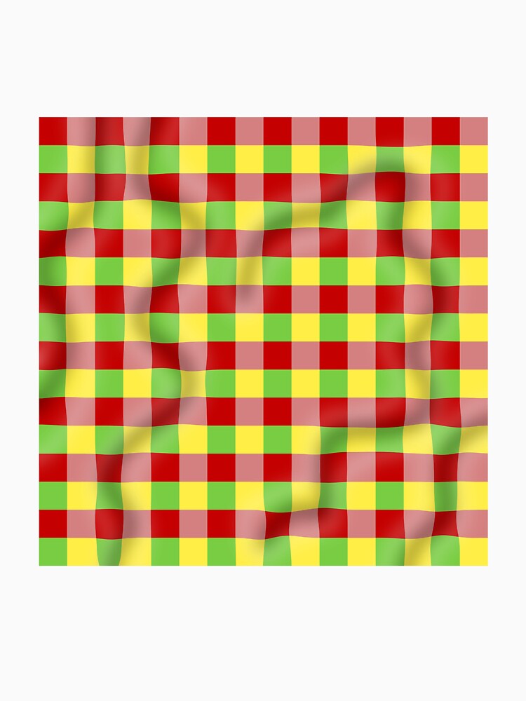 Colorful Wavy Checkered Pattern by Nojom-