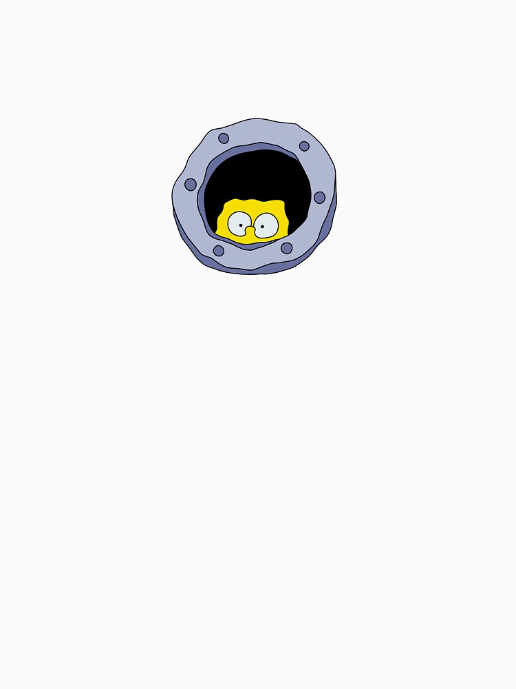 Spongebob in the Window by WillowTreeArt