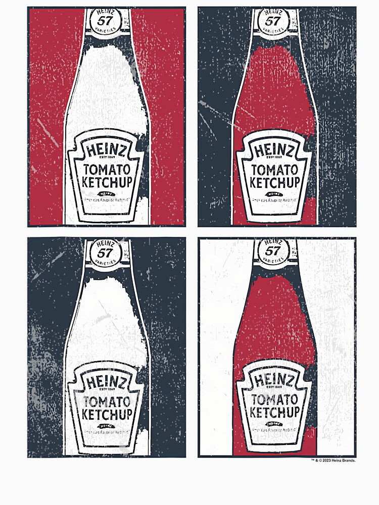 Heinz Tomato Ketchup Vintage Retro Frames Big Chest by vcqhofwtyo49