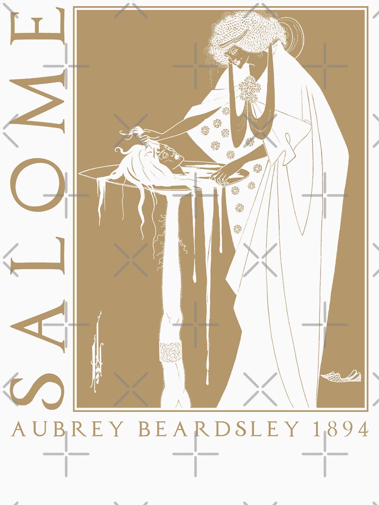 Art Nouveau, Aubrey Beardsley, Salome 1894 by Proverbial Wisdom Design