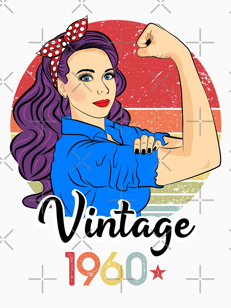 Vintage 1960 Born In 1960 Vintage 61st Birthday 61 Year Old by ZNOVANNA