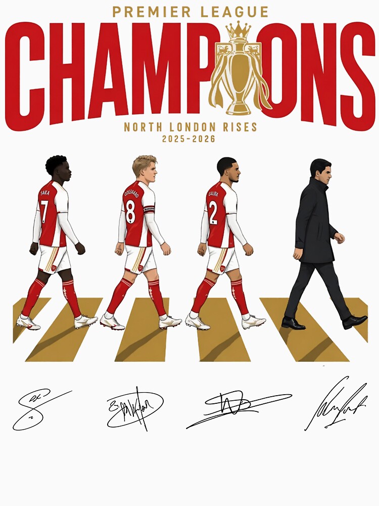 Arsenal - Arsenal Final 2026, Budapest Champions League, North London Football, Arsenal Premier League Champions, Gunners, Mikel Arteta, Arsenal Champions League Final 2026 by linia-by-cinta