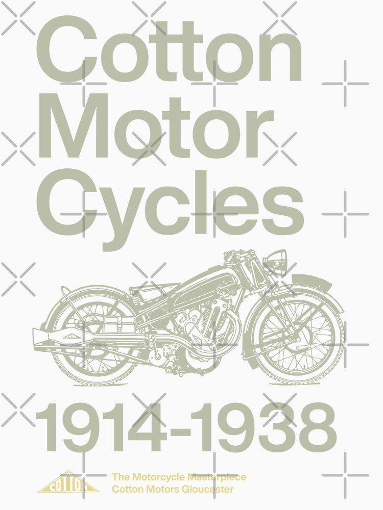 Cotton Motorcycles Gloucester 1914-1938 - Helvetica by IronFlyers