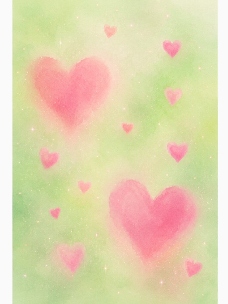 Cotton Candy Hearts by PastelWaters