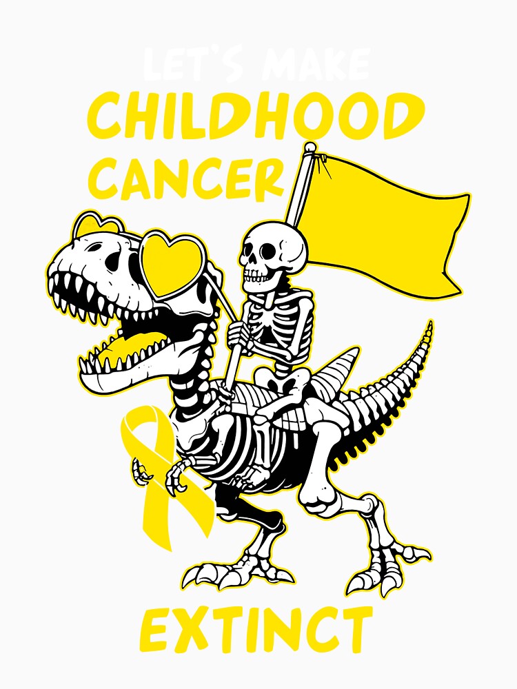 Let's Make Childhood Cancer Extinct Shirt For Dinosaur Lovers, Dino Pediatrician Pedia Outfit by Julie-wl