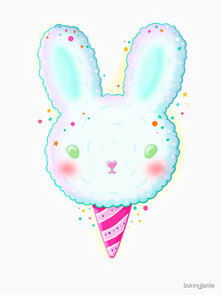 Cotton Candy Bunny by bunnyjanie