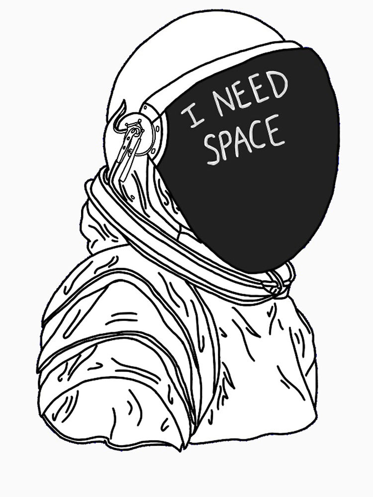 pretty astronaut person meme, pretty astronaut person stickers, pretty astronaut person shirt For Mom Dad Kids by yota habi
