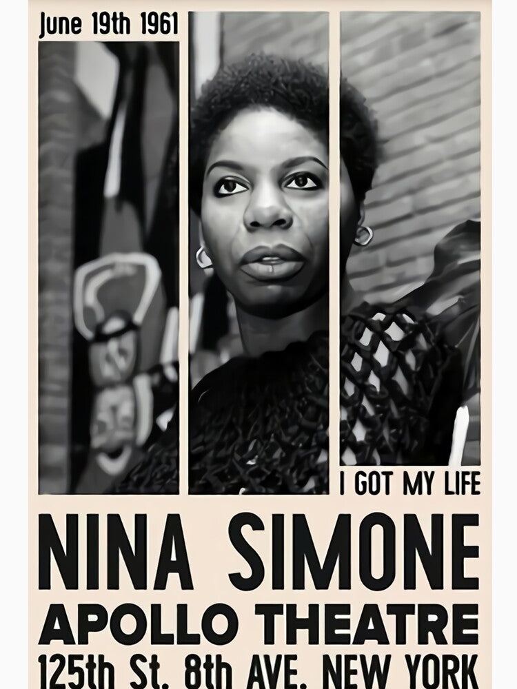 Nina Jazz Concert Poster by samakamikloa