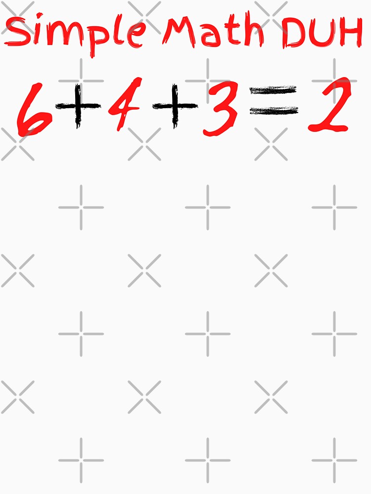 Baseball pun, 6+4+3=2 Simple Math Duh... by GulQari