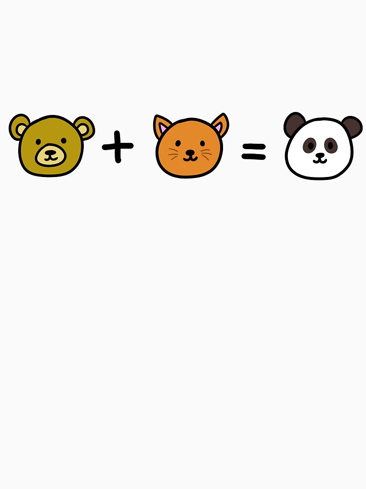 Bear + Cat = Panda 熊猫 Kumaneko by tailswithsnails