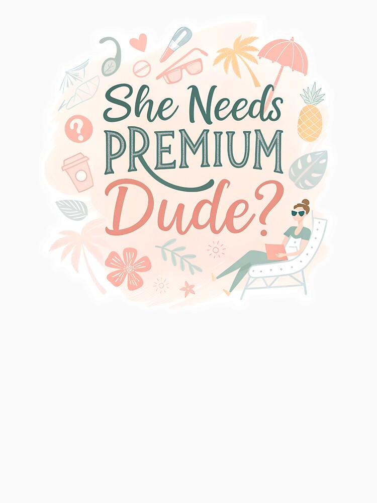 She needs premium dude? by AhArtMe