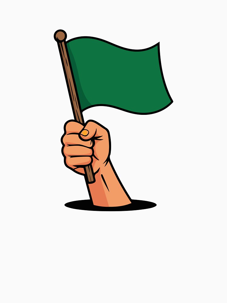 Green Flag Meme by FILEO