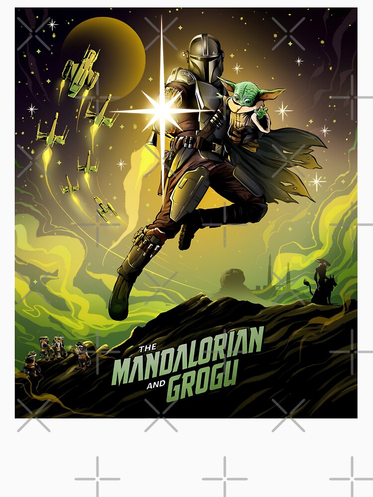 Mando and Grogu by helman-art