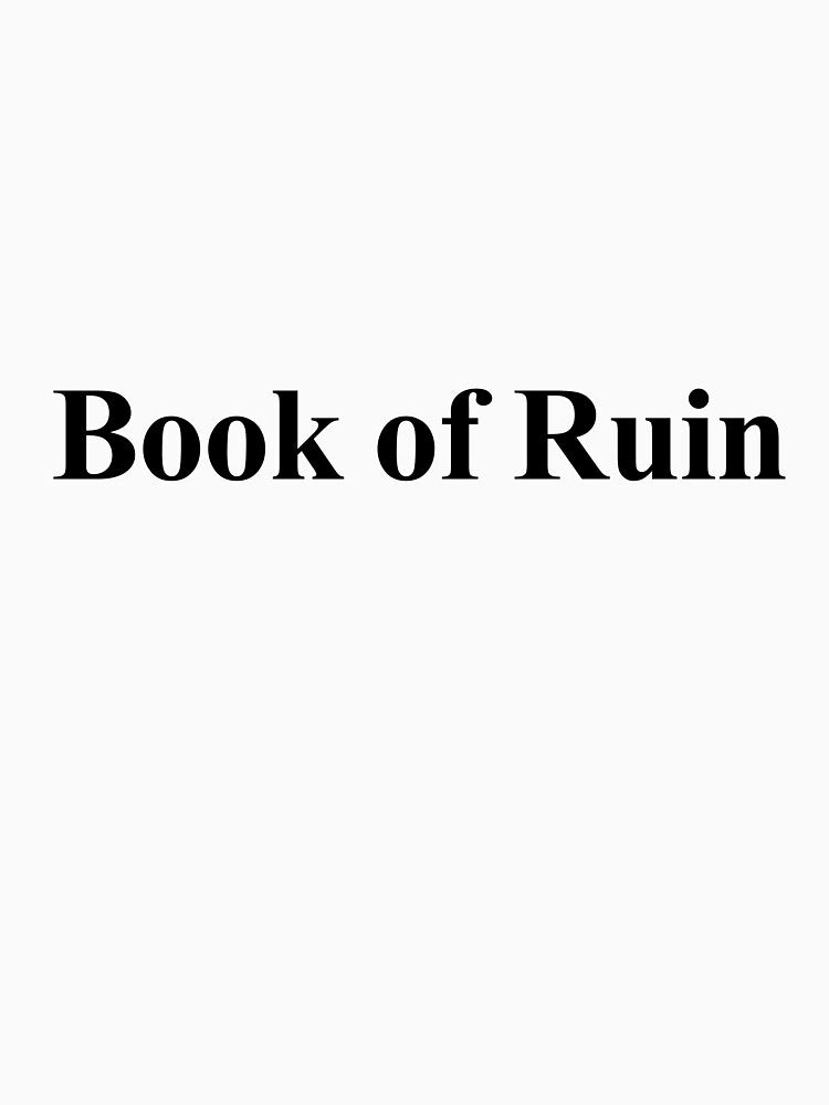 Book of Ruin by birdspinestudio