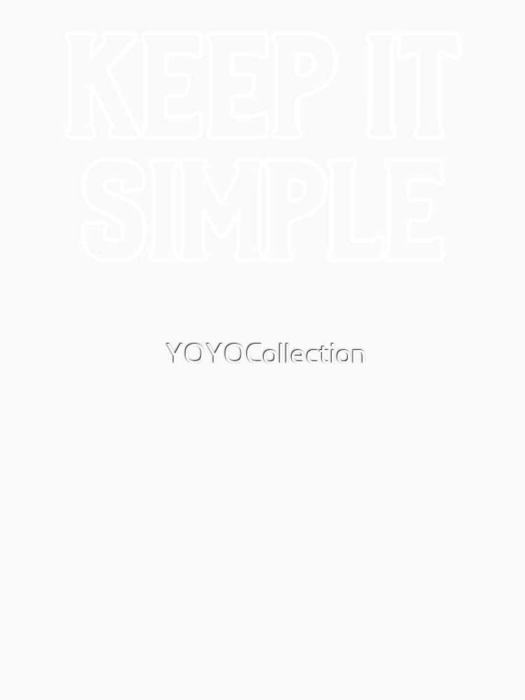 Keep It Simple by YOYOCollection