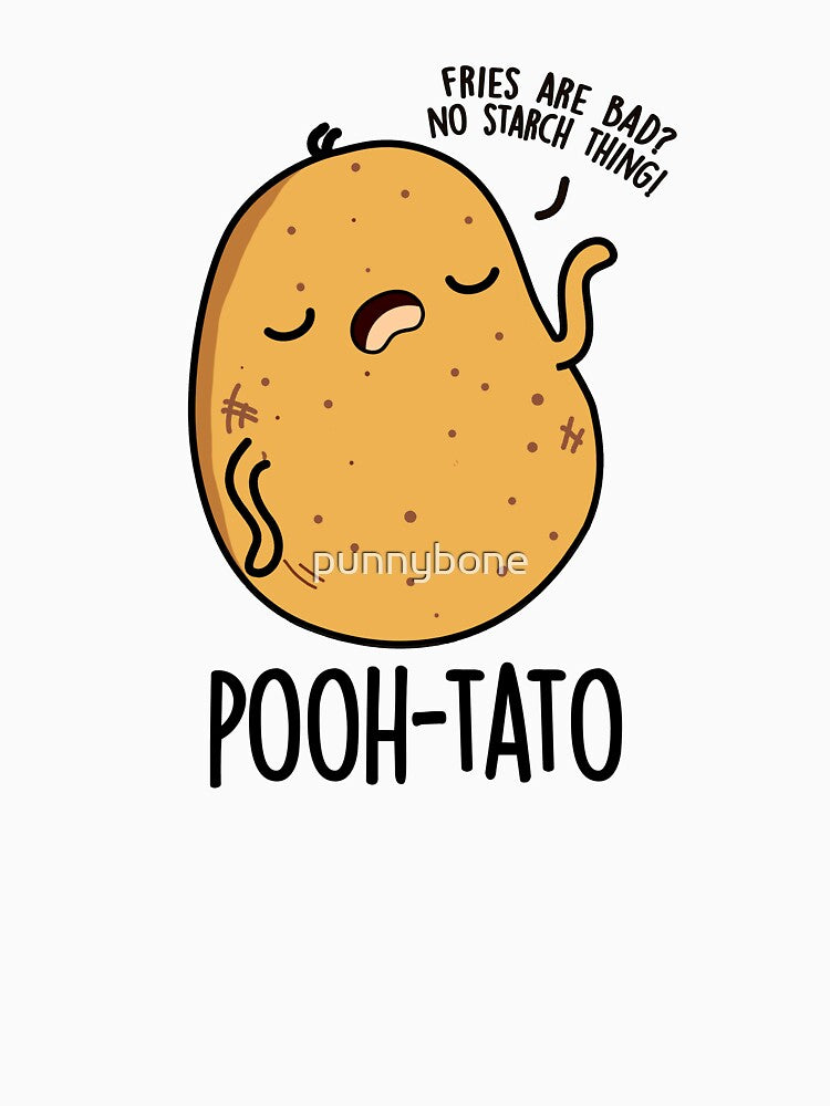 Pooh-tato Funny Potato Pun by punnybone