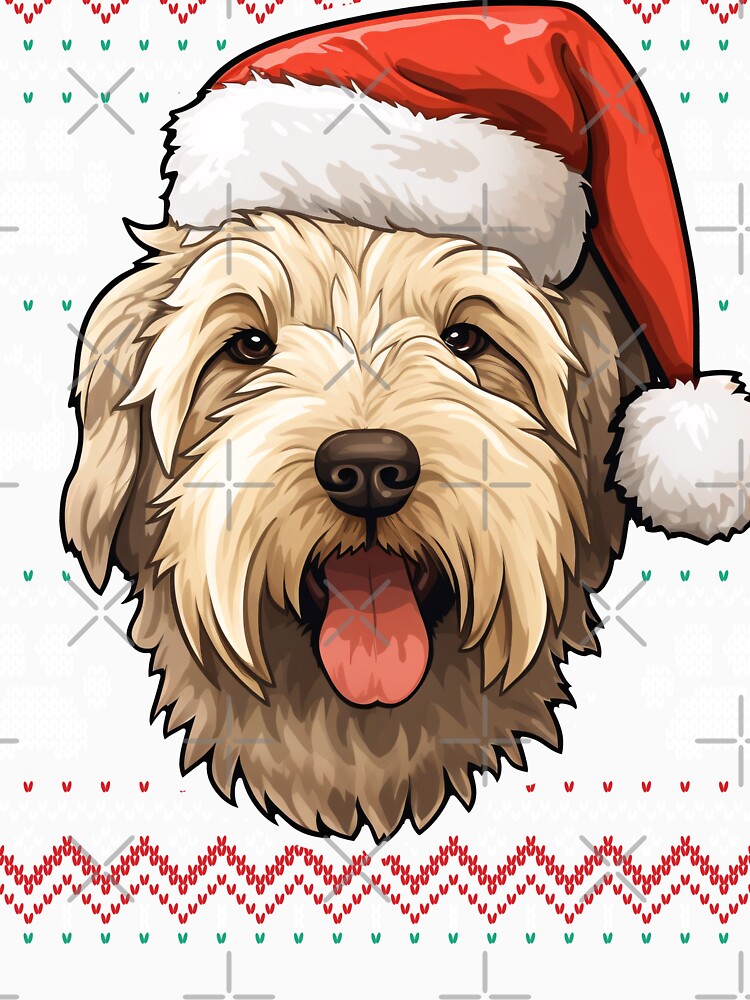 Soft Coated Wheaten Terrier Ugly Sweater Christmas by rafaeltto