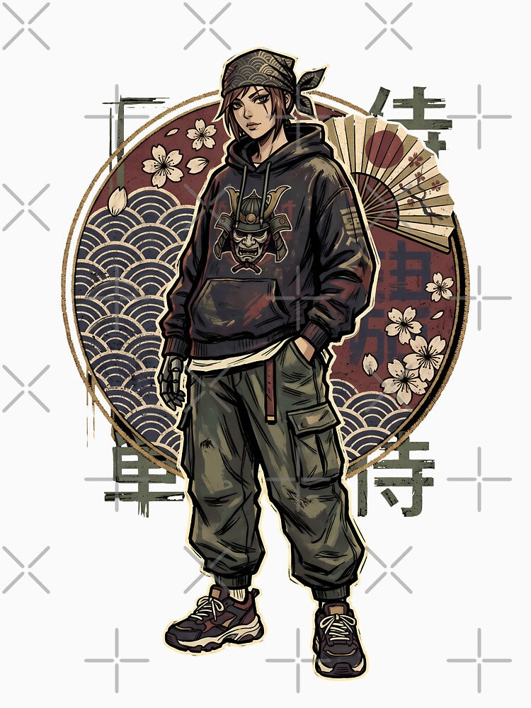 Baiken Jeans Eyepatch – Guilty Gear Strive Off-Duty Design by Senpaiwaves
