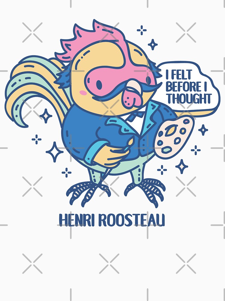 Henri Roosteau Funny Animal pun by SPIRIMAL
