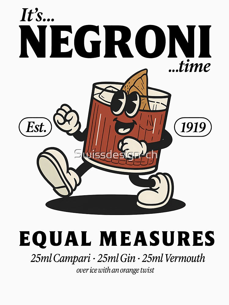 It's Negroni Time by Swissdesign-ch