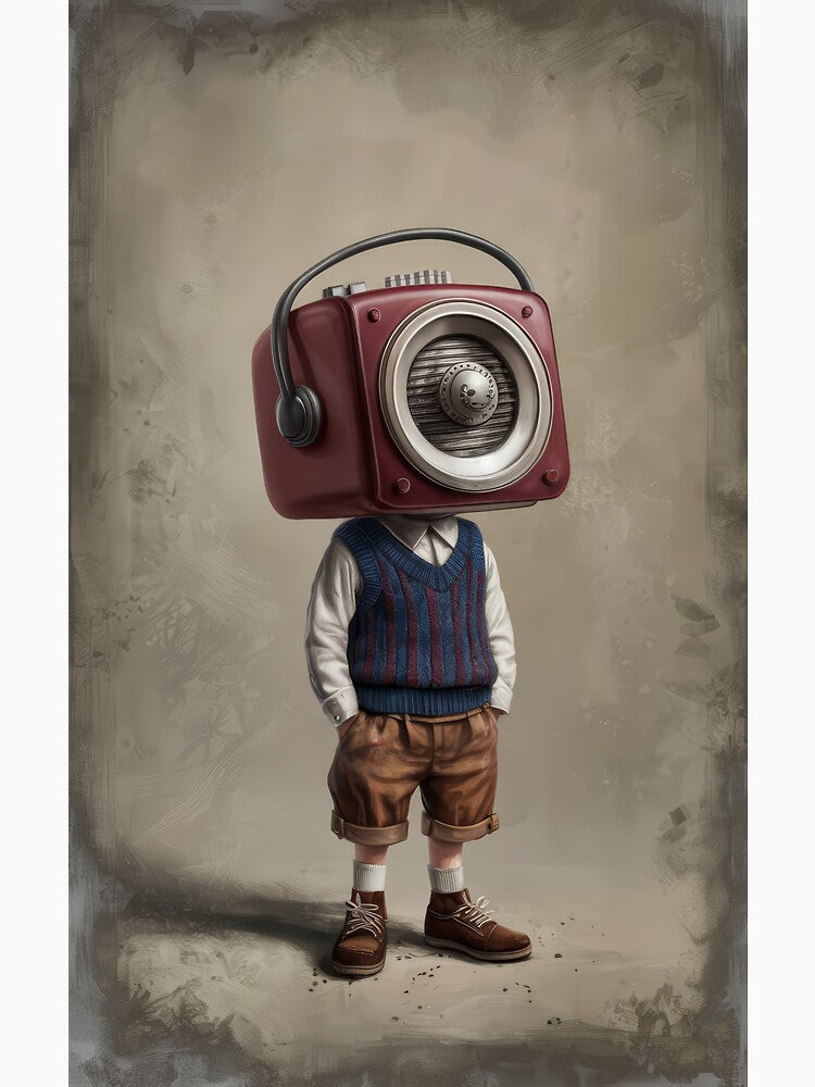Radio Head by Angry Swan Designs