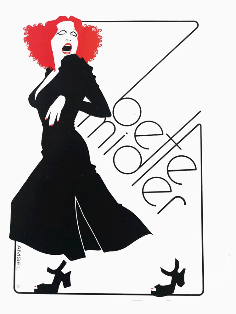 Bette Midler Premium Scoop T-Shirt by Wendchard