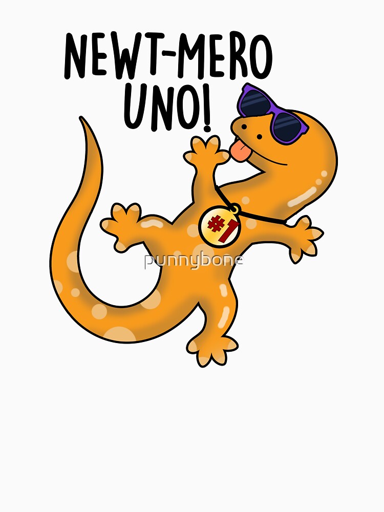 Newt-mero Uno Funny Newt Pun by punnybone