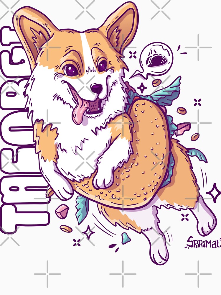 Taco Corgi pun Tacorgi by SPIRIMAL
