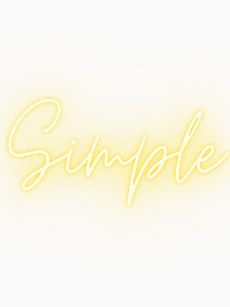 SIMPLE by thenewking
