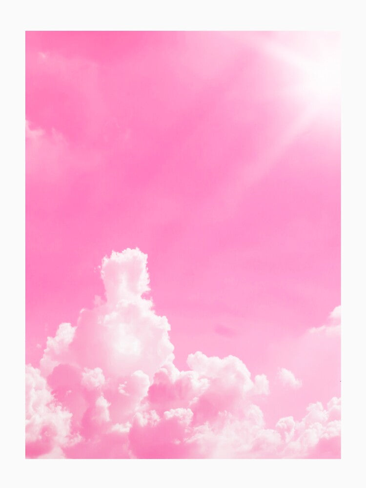 Cotton Candy Sky by PotluckPrints