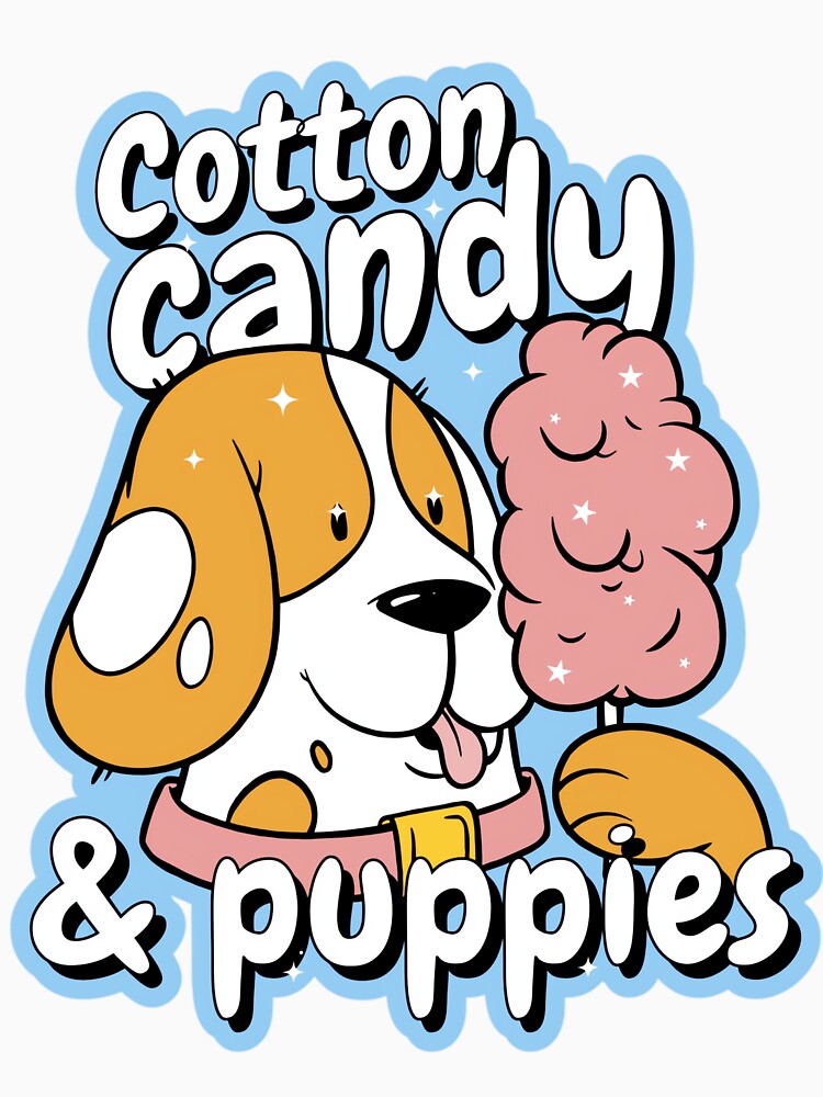 Cotton Candy And Puppies by eeznzisjb44