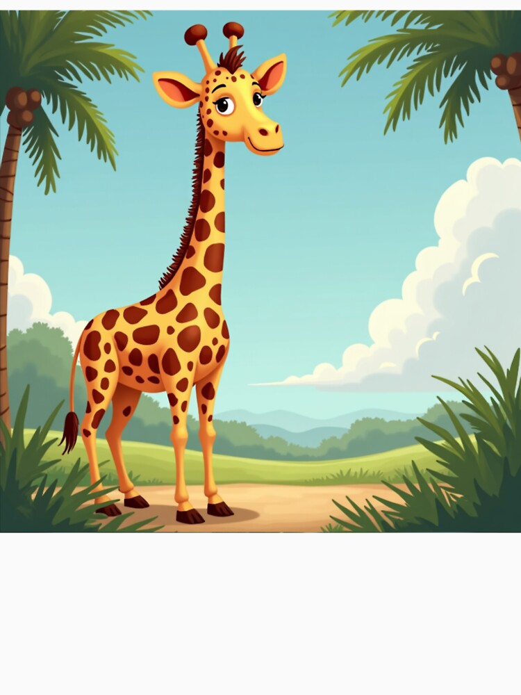 Cartoon Giraffe by laurakerr