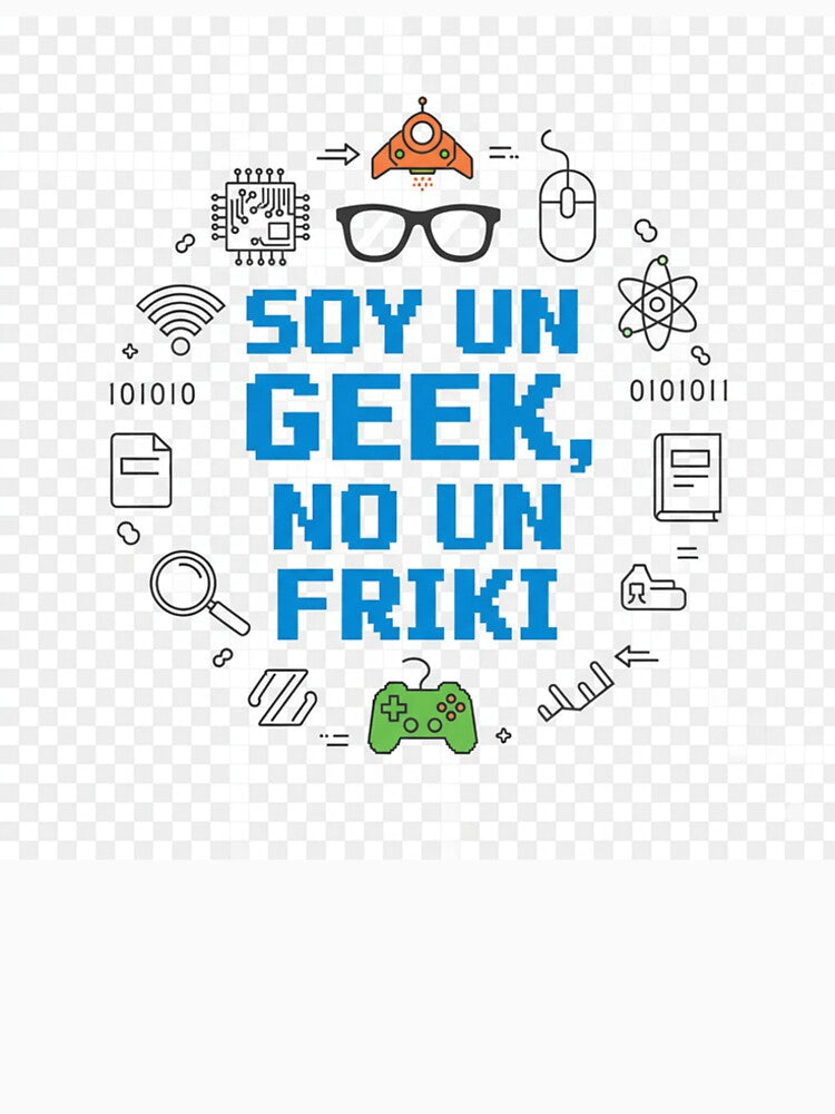 I'm a Geek, Not a Freak - Fun Design for Tech Lovers, Nerds, and Gamers by jduran25