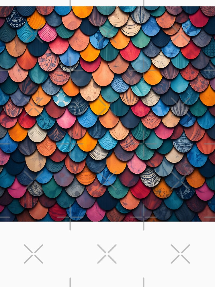 Fish Scales 1 by HebaRK Studio