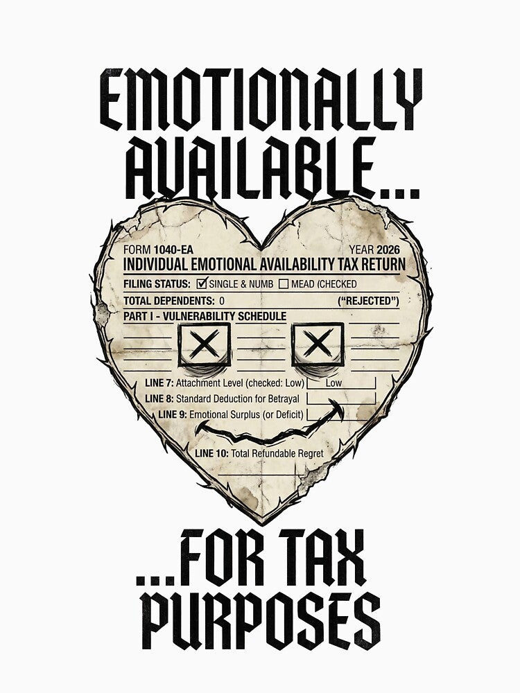 EMOTIONAL AVAILABILITY TAX RETURN by DeadlyWhisper
