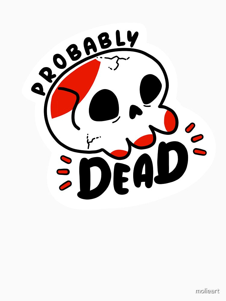 Probably Dead - Red by molieart