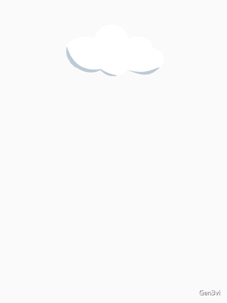 Single White Fluffy Cloud by Gen3vi