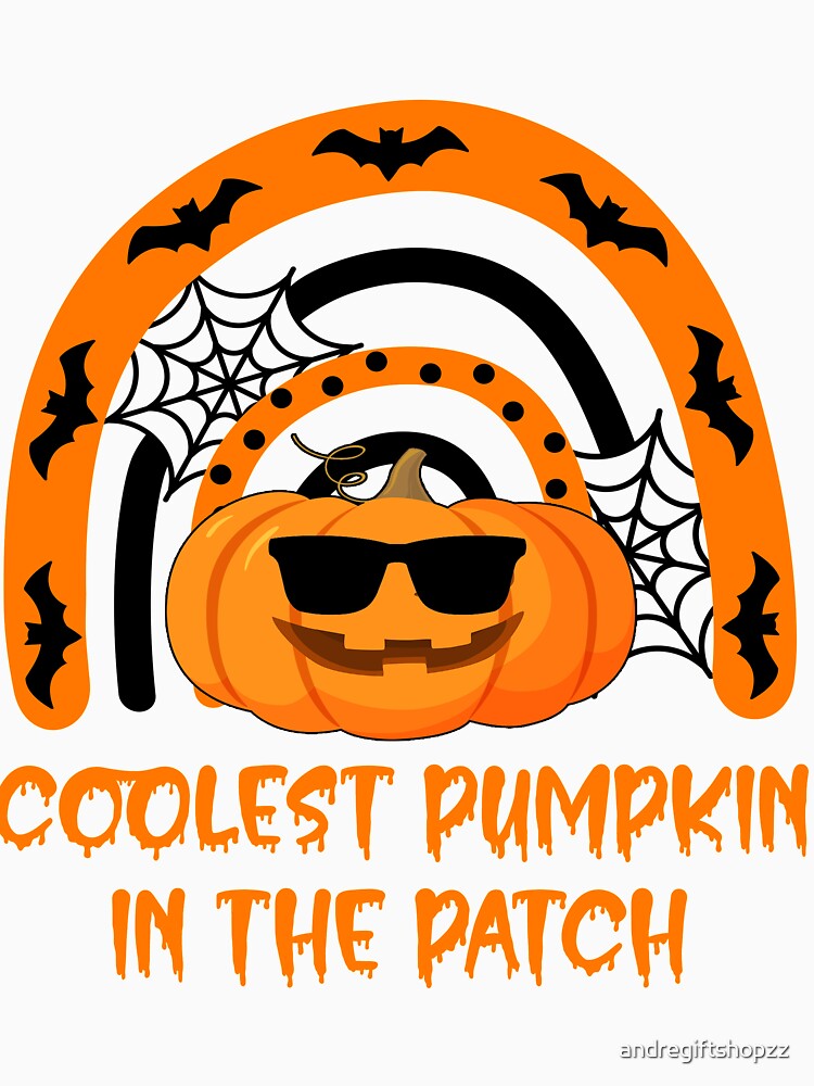 Kids Coolest Pumpkin In The Patch Halloween Boys Girls Men R SK by andregiftshopzz