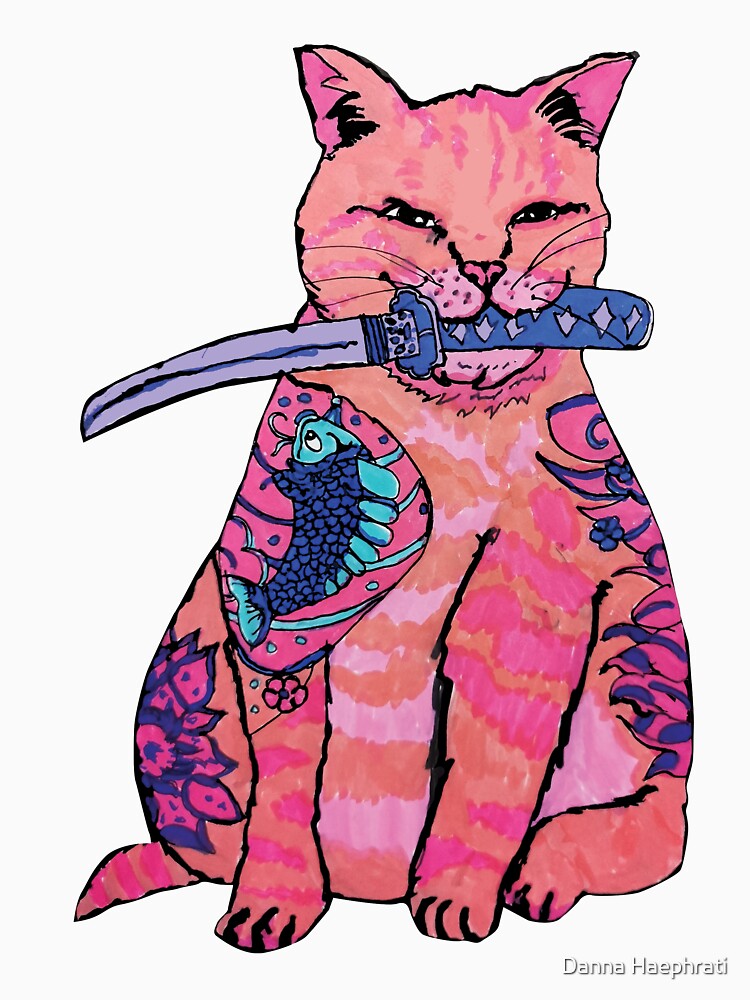 sword cat by Danna Haephrati