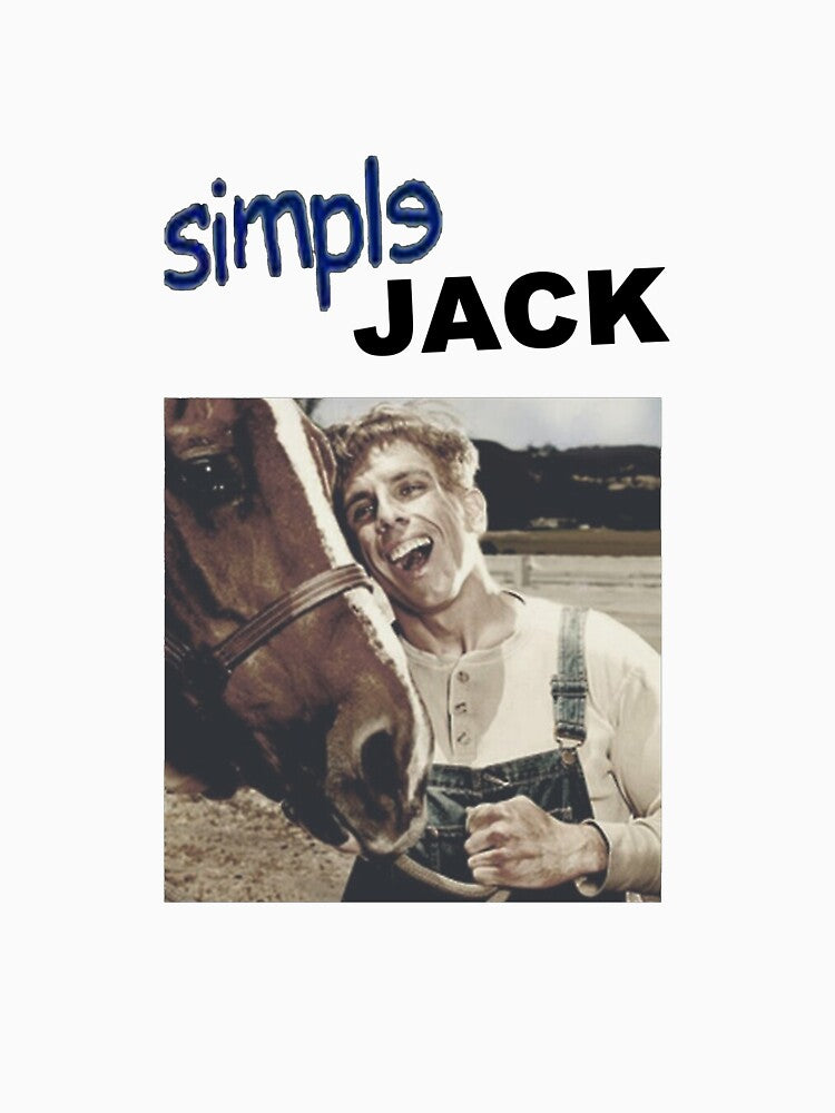 Tropic Thunder - Simple Jack - Ben Stiller Unisex by KalebStroman