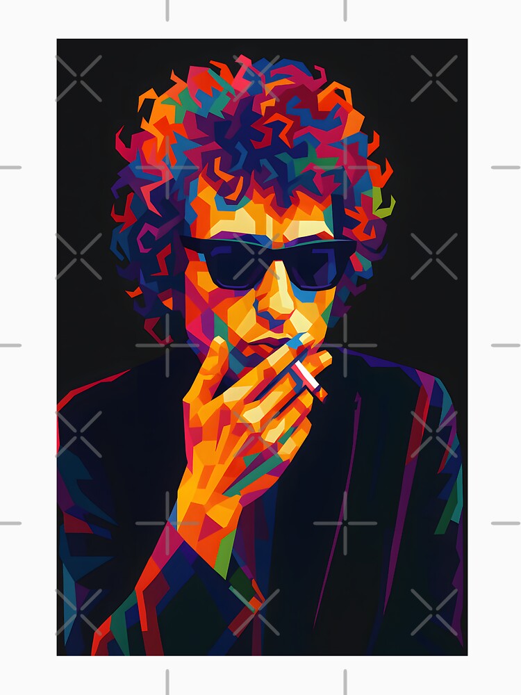 Bob Dylan Pop Art by Brian Connor