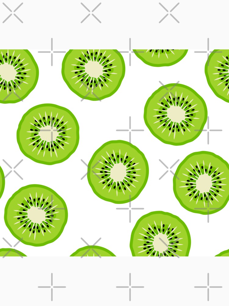 kiwi fruit - white by littlearrow