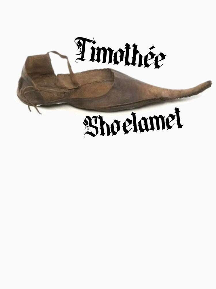 Timothee Shoelamet Medieval Shoe Meme by mooncakekaro